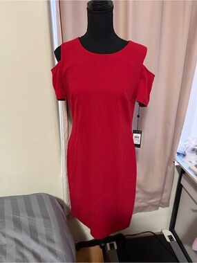 ❤️ Women’s Red Off Shoulder Dress